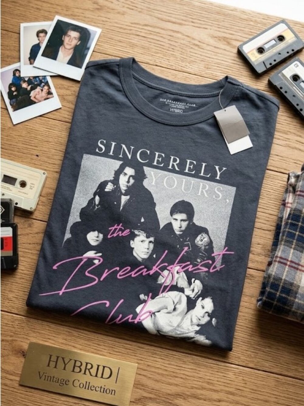 The Breakfast Club Graphic T Shirt Retro Vintage Style Women's XXL NWT - Picture 3 of 5